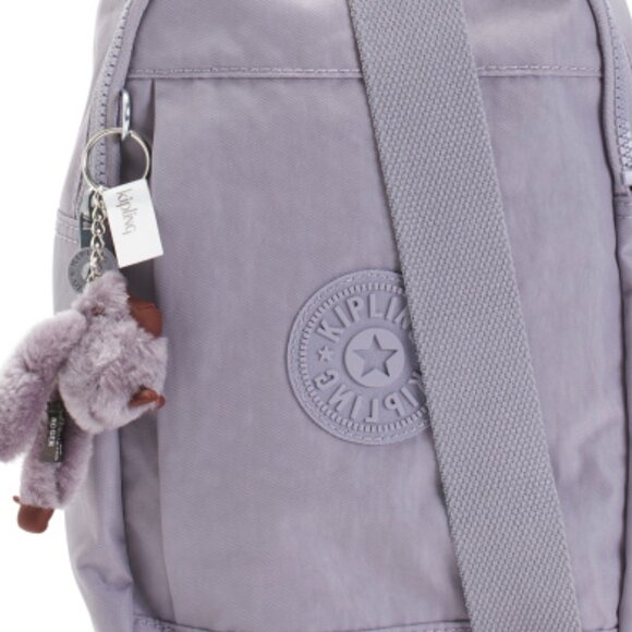 NEW Kipling Sling Backpack Bag Zip Close Key Chain/ Bag Charm NWT - Picture 1 of 14
